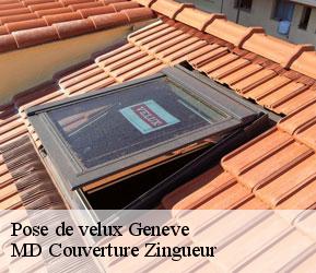 Pose de velux  geneve-1202 MD Couverture Zingueur