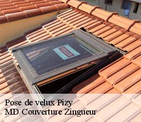 Pose de velux  pizy-1174 MD Couverture Zingueur