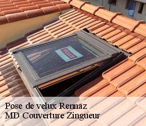 Pose de velux  rennaz-1847 MD Couverture Zingueur