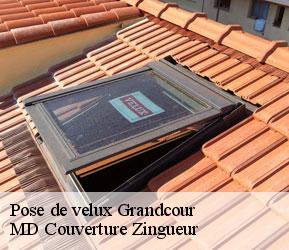 Pose de velux  grandcour-1543 MD Couverture Zingueur