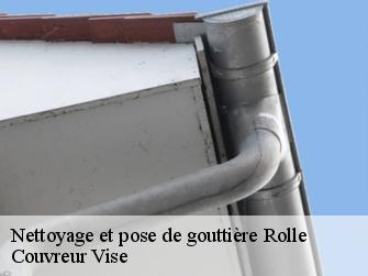 Nettoyage et pose de gouttière  1180