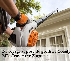 Nettoyage et pose de gouttière  st-sulpice-1025 MD Couverture Zingueur