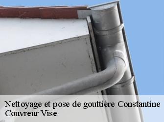 Nettoyage et pose de gouttière  1587