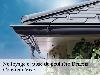 Nettoyage et pose de gouttière denens-1135 Couvreur Vise