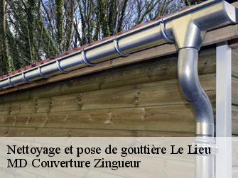 Nettoyage et pose de gouttière