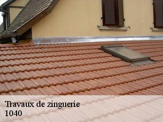 Travaux de zinguerie 1040