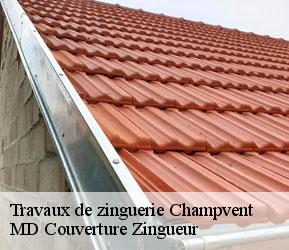 Travaux de zinguerie  champvent-1443 MD Couverture Zingueur