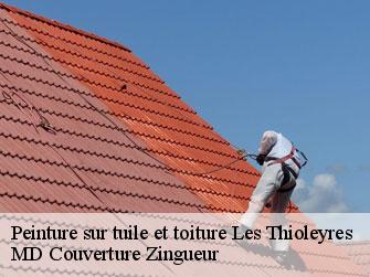 Peinture sur tuile et toiture