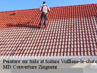 Peinture sur tuile et toiture  1134