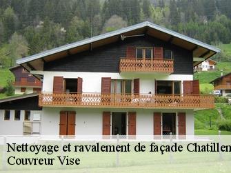 Nettoyage et ravalement de façade chatillens-1610 Couvreur Vise