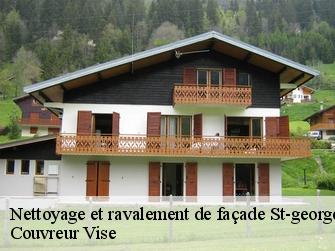 Nettoyage et ravalement de façade st-george-1188 Couvreur Vise