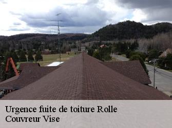 Urgence fuite de toiture  rolle-1180 Couvreur Vise