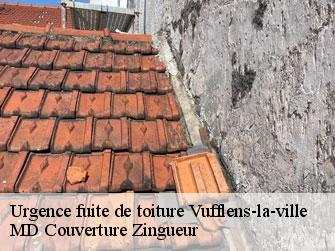 Urgence fuite de toiture