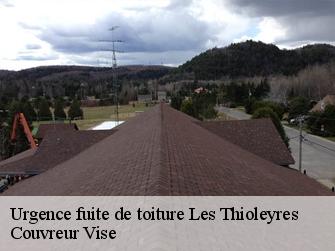 Urgence fuite de toiture  les-thioleyres-1607 Couvreur Vise